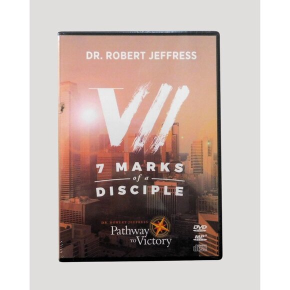 VII 7 Marks Of A Disciple DVD MP3 CD Dr Robert Jeffress 2019 Pathway To Victory - Picture 1 of 2